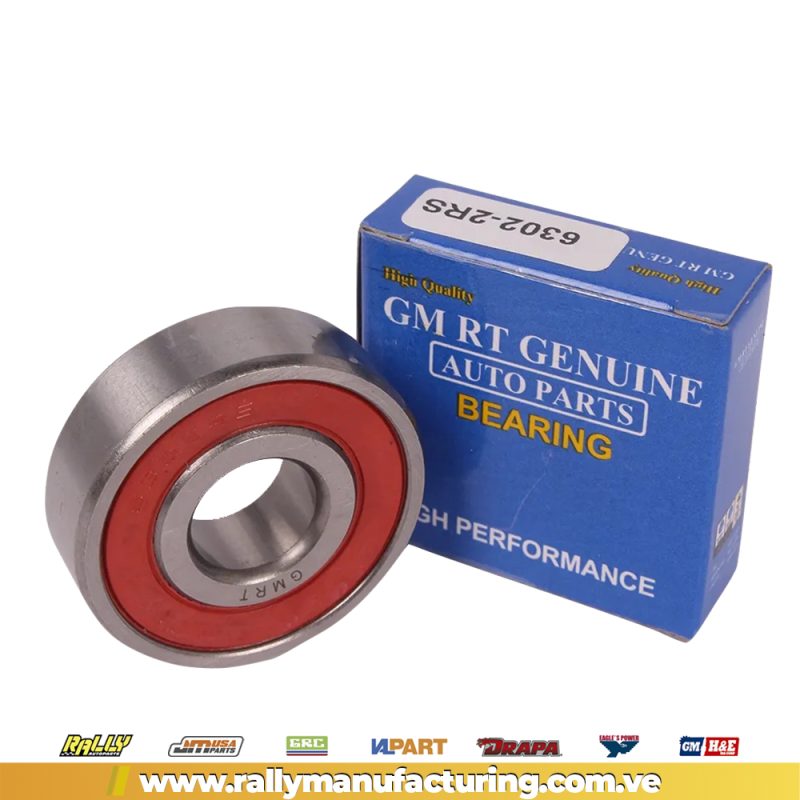 6302-2RS | Cojinete 15X42X13 Mm R&iacute;gido De Bolas Con Sello De Hule